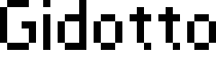 Przykład użycia fontu Gidotto