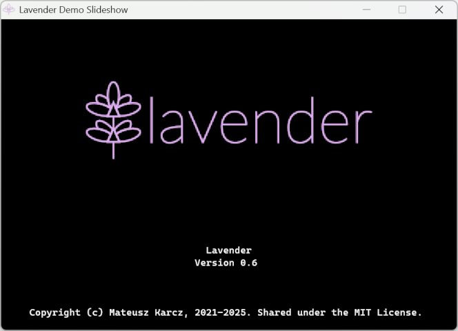Przykład użycia programu Lavender